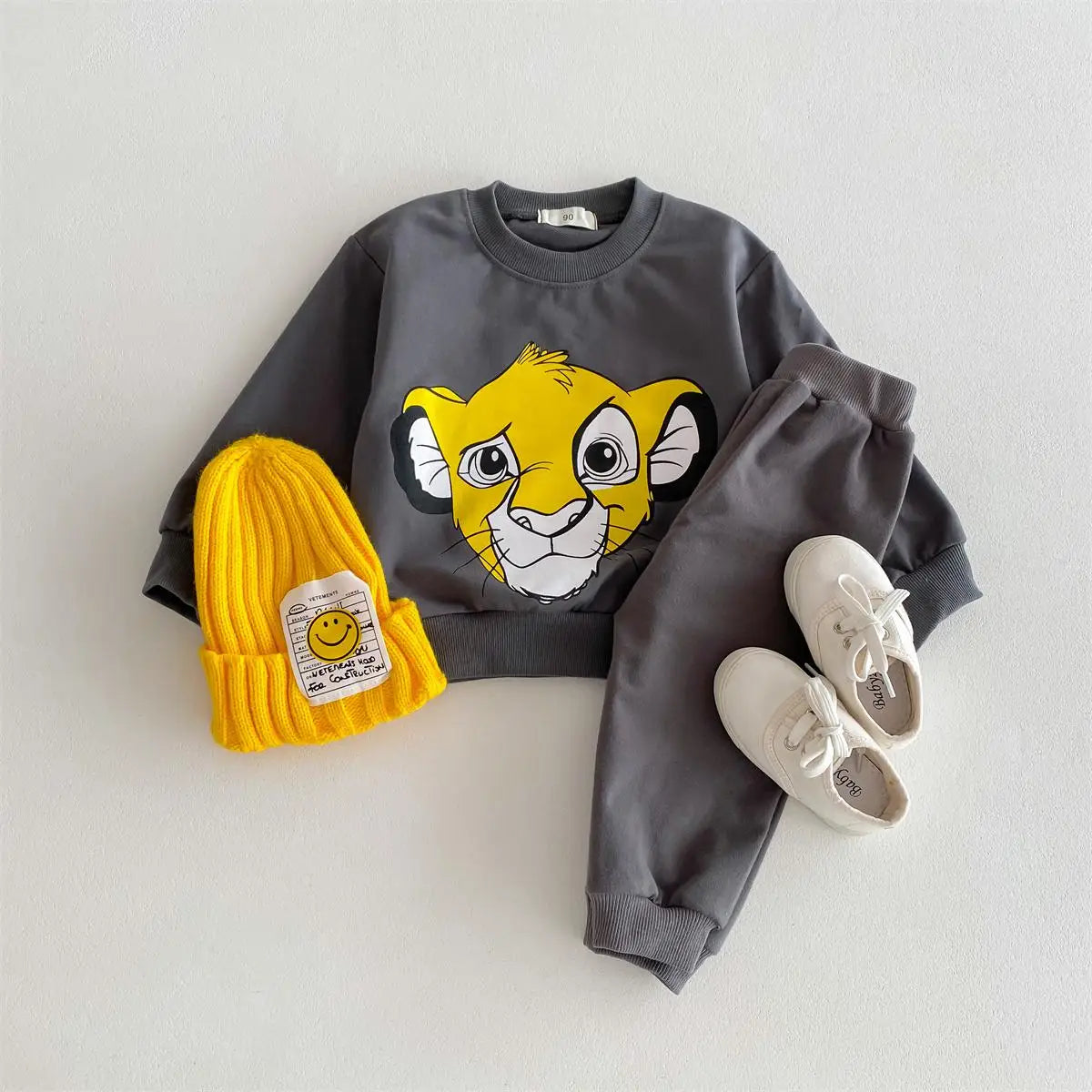 Disney Sweatshirt & Pants Set - 100% Cotton
