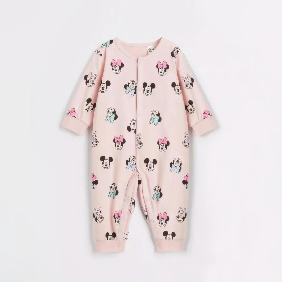 Mickey & Minnie 100% Cotton Baby Romper