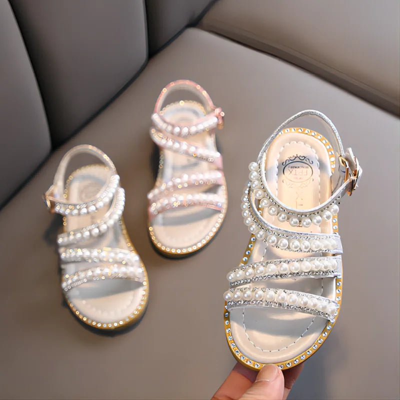 Sparkling Princess Sandals – Shine All Summer!