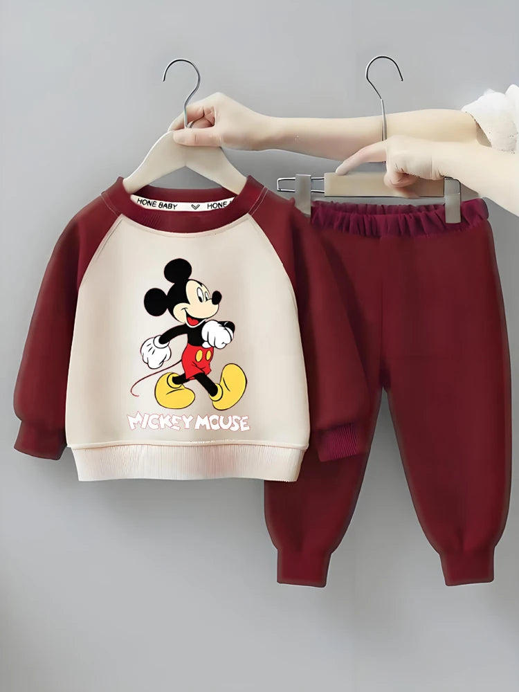 Mickey Mouse Sweatshirt & Pants Set