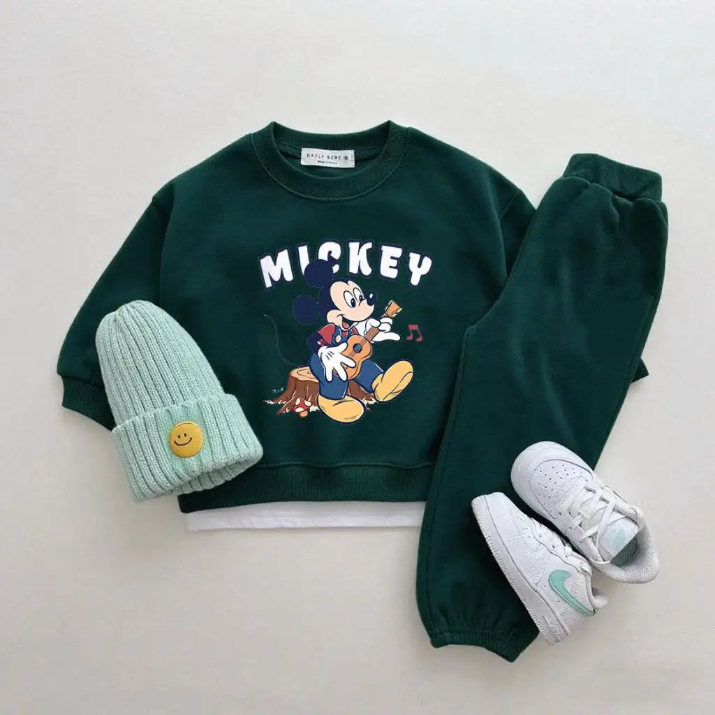 Disney Sweatshirt & Pants Set - 100% Cotton