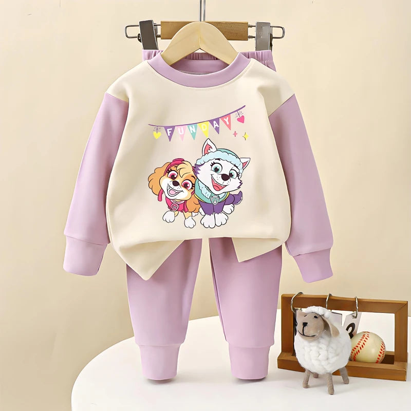 Sweatshirt & Pants Set - 100% Cotton