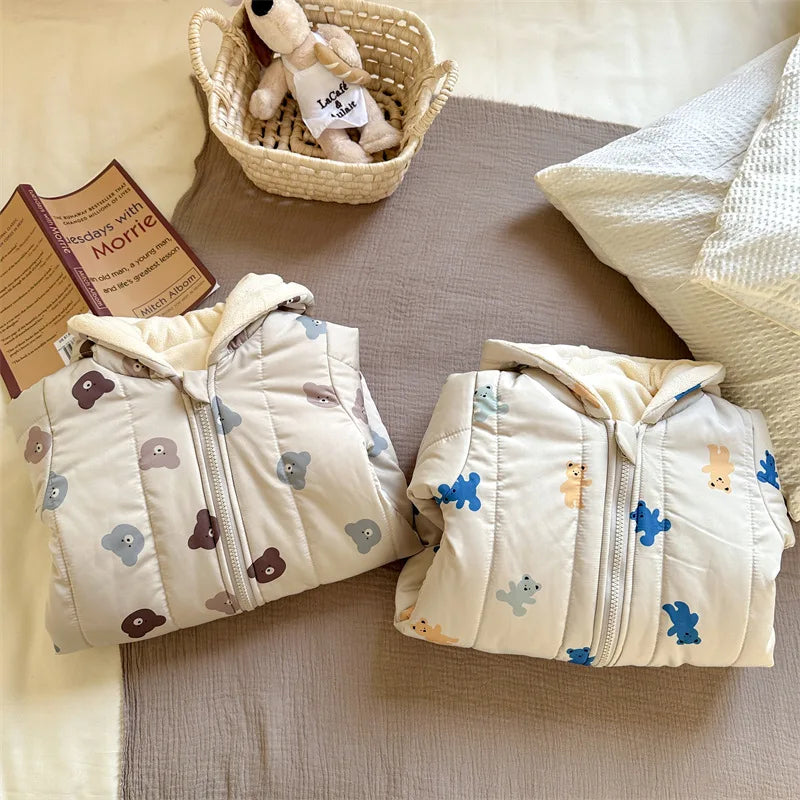 Soft Cotton Warm Winter Romper