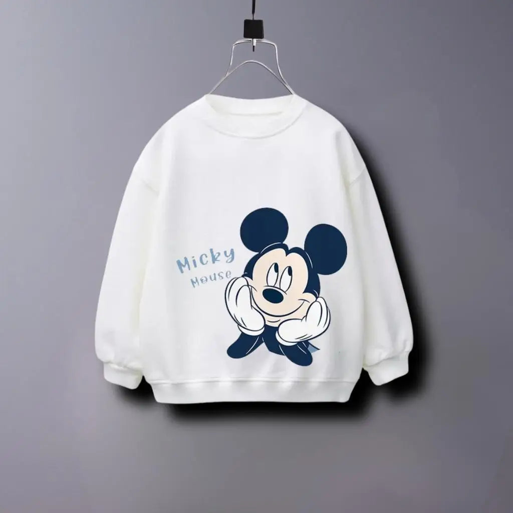 White Disney Soft Cotton Hoodie