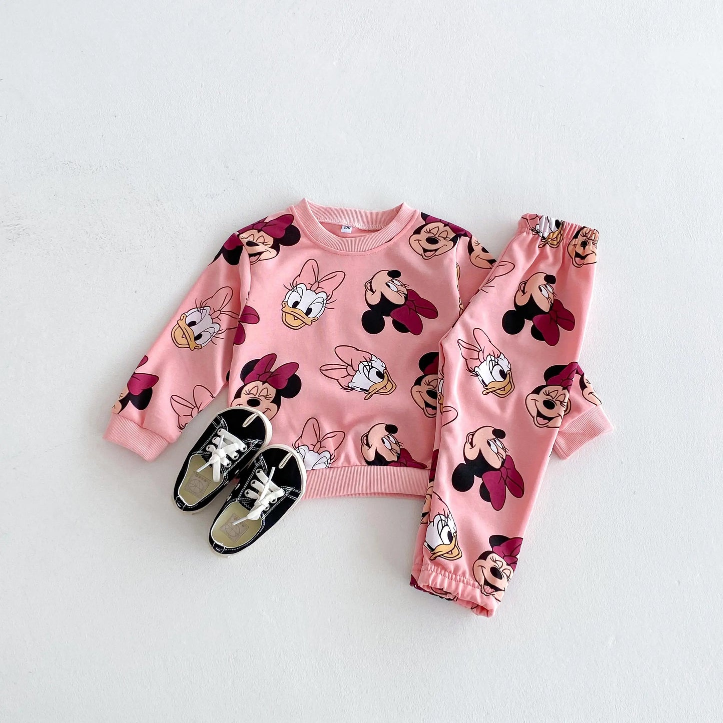 Disney Sweatshirt & Pants Set - 100% Cotton