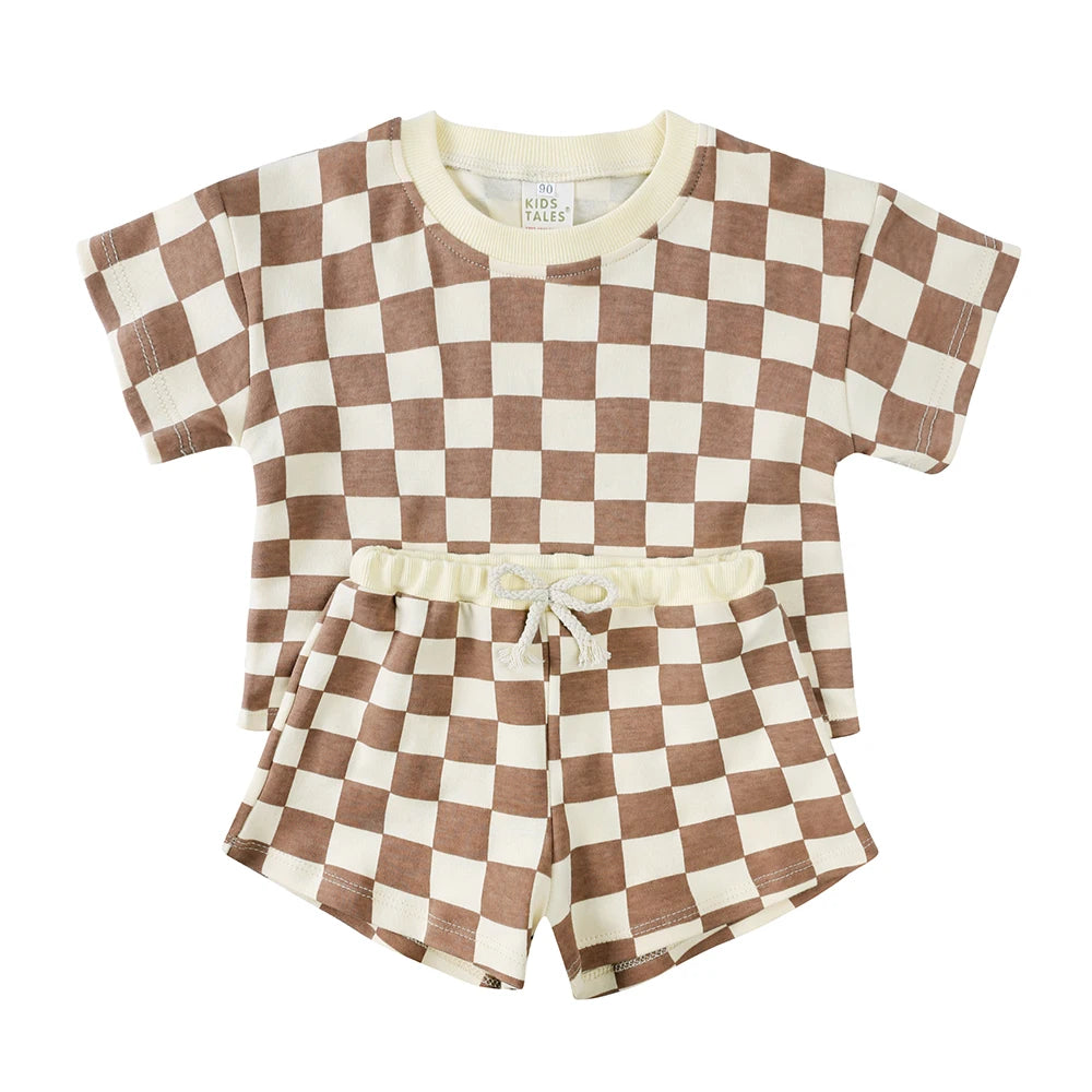 100% Cotton Casual Summer Set for Boys and Girls
