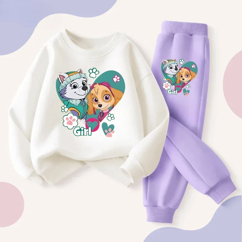 Sweatshirt & Pants Set - 100% Cotton