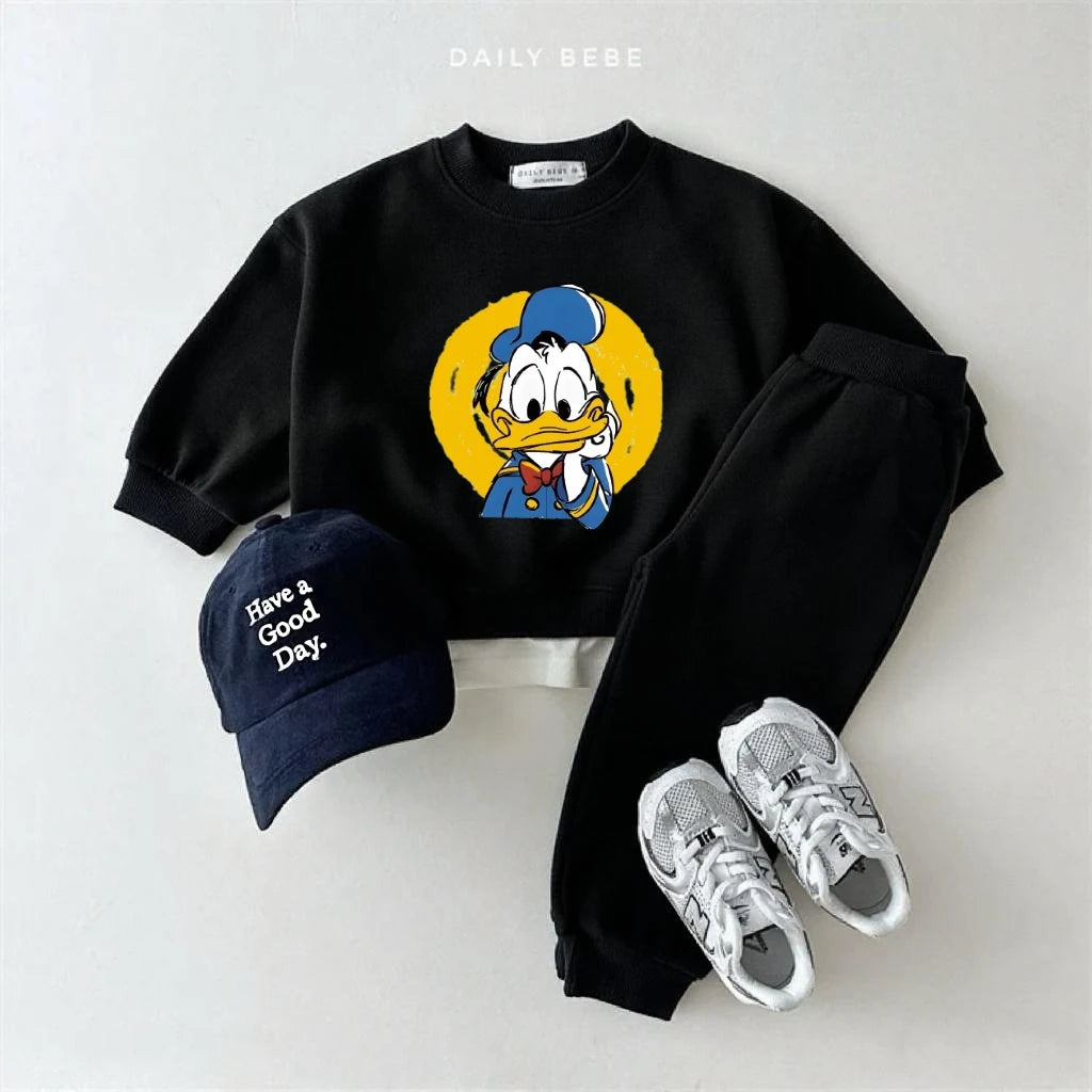 Disney Sweatshirt & Pants Set - 100% Cotton