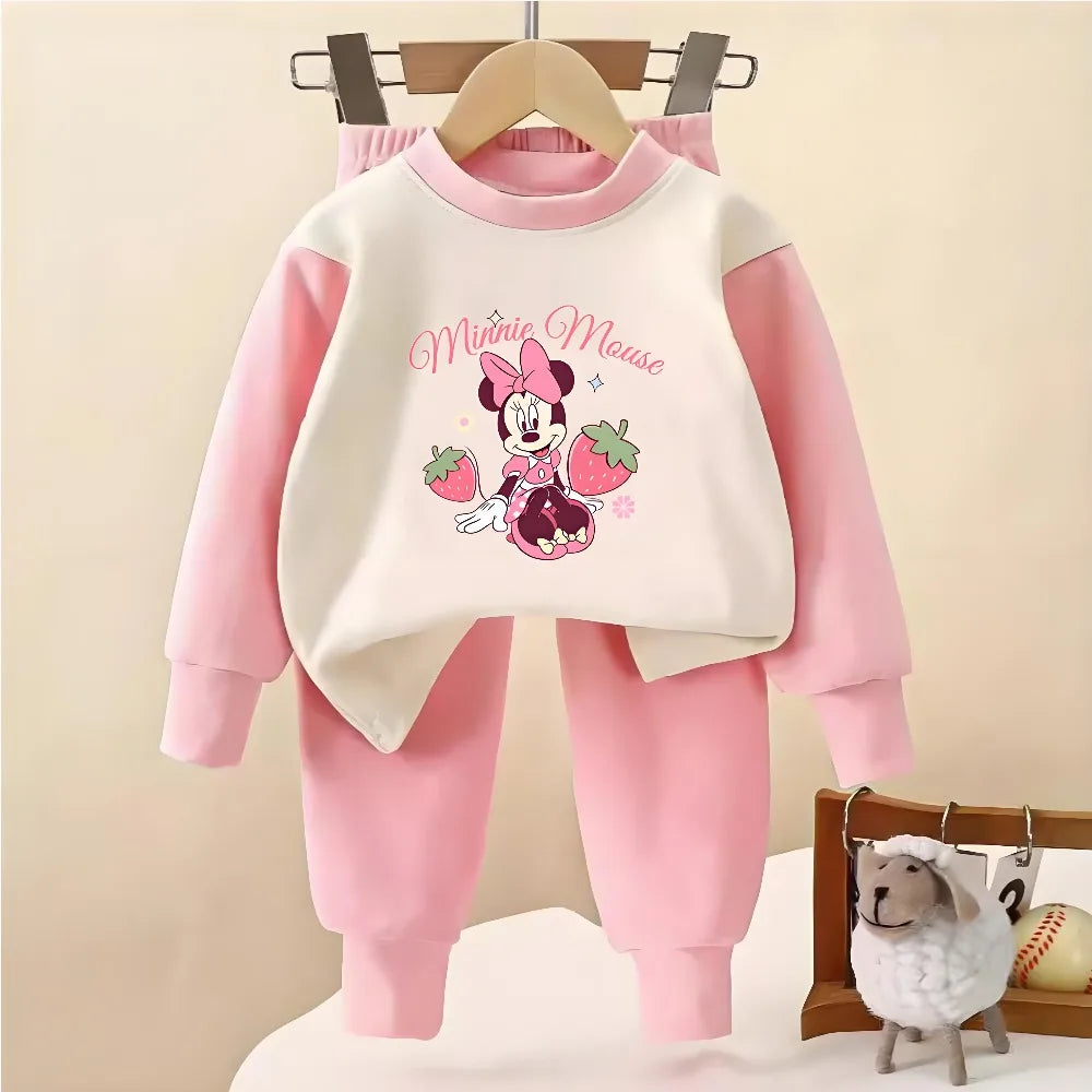 Minnie Disney Sweatshirt & Sweatpants Set