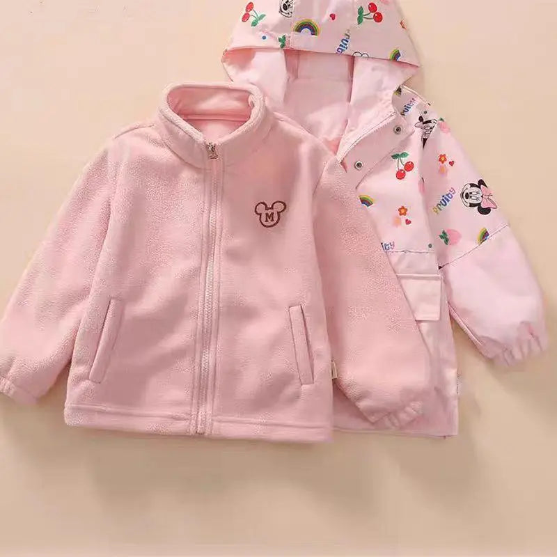 Disney Mickey & Minnie Hooded Coat