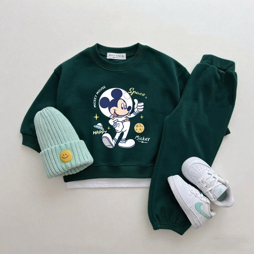 Disney Sweatshirt & Pants Set - 100% Cotton