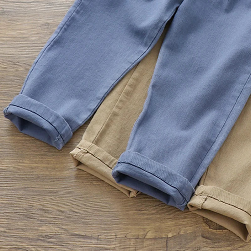 Casual Elastic Boy Pants