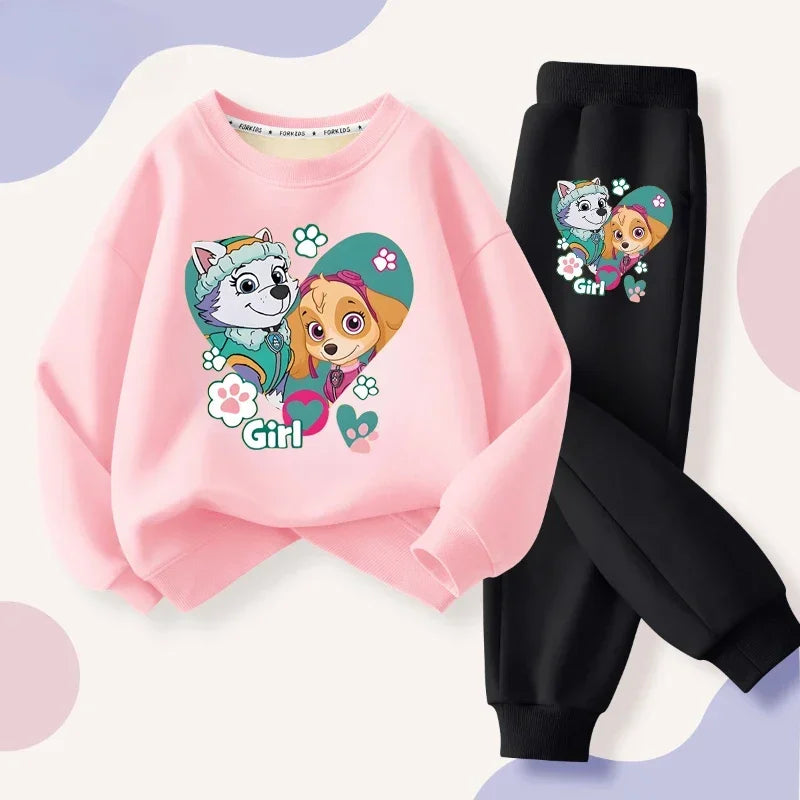 Sweatshirt & Pants Set - 100% Cotton