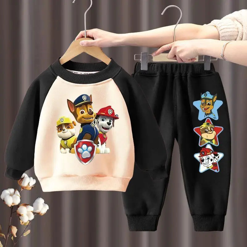 Sweatshirt & Pants Set - 100% Cotton