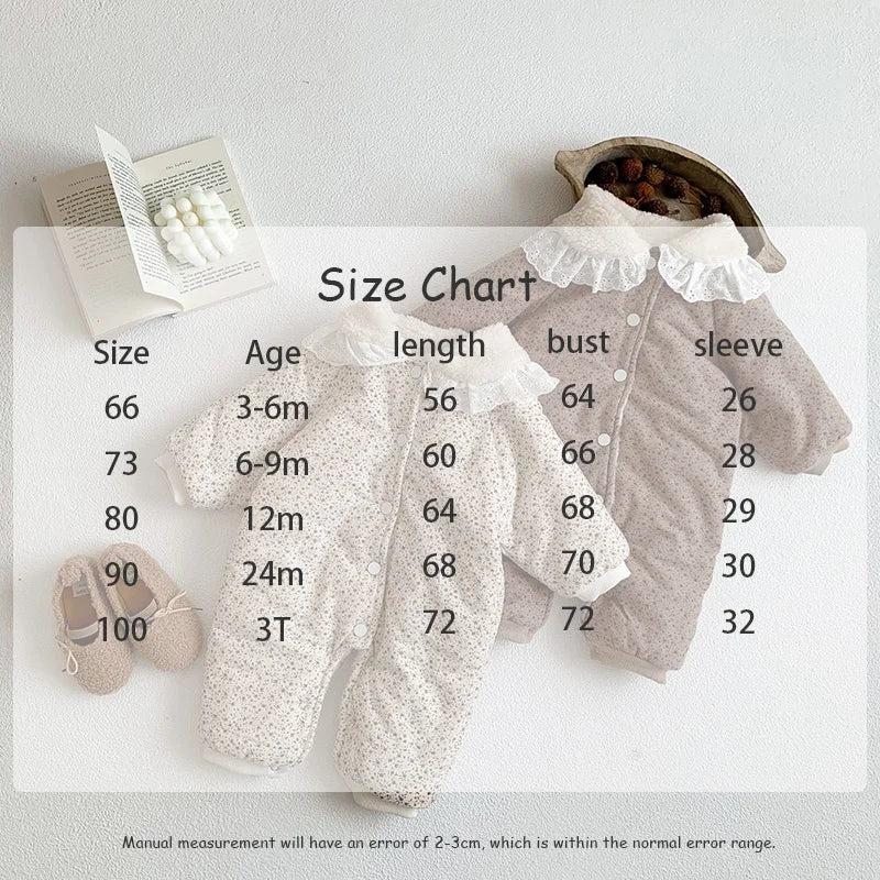 Soft Cotton With Cozy Fleece Lining Romper
