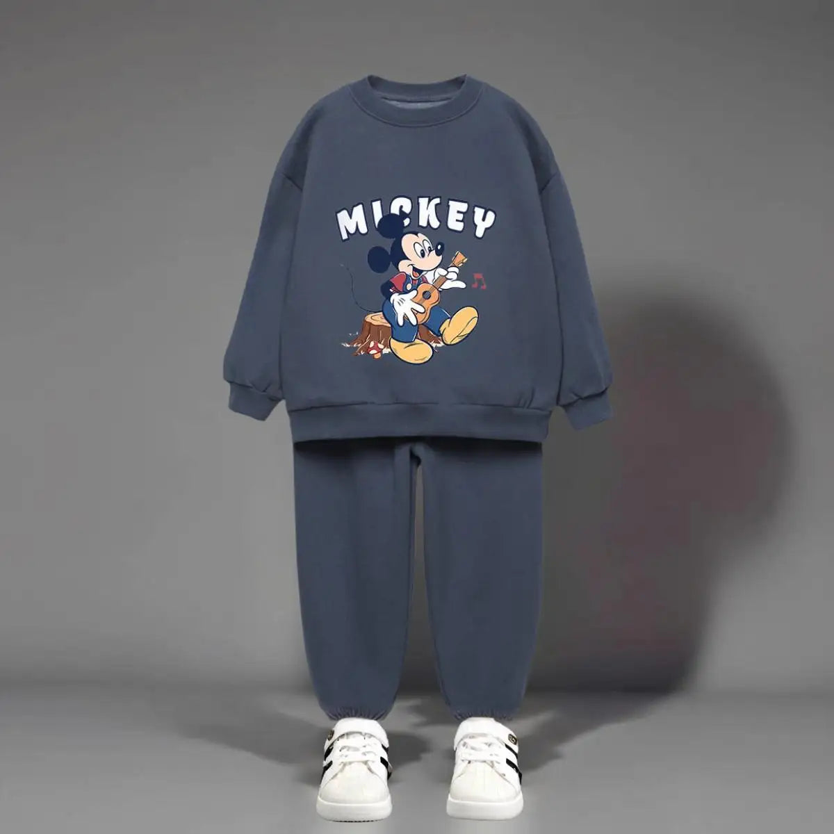 Guitar Mickey Hooded Sweatshirt & Sweatpants Set