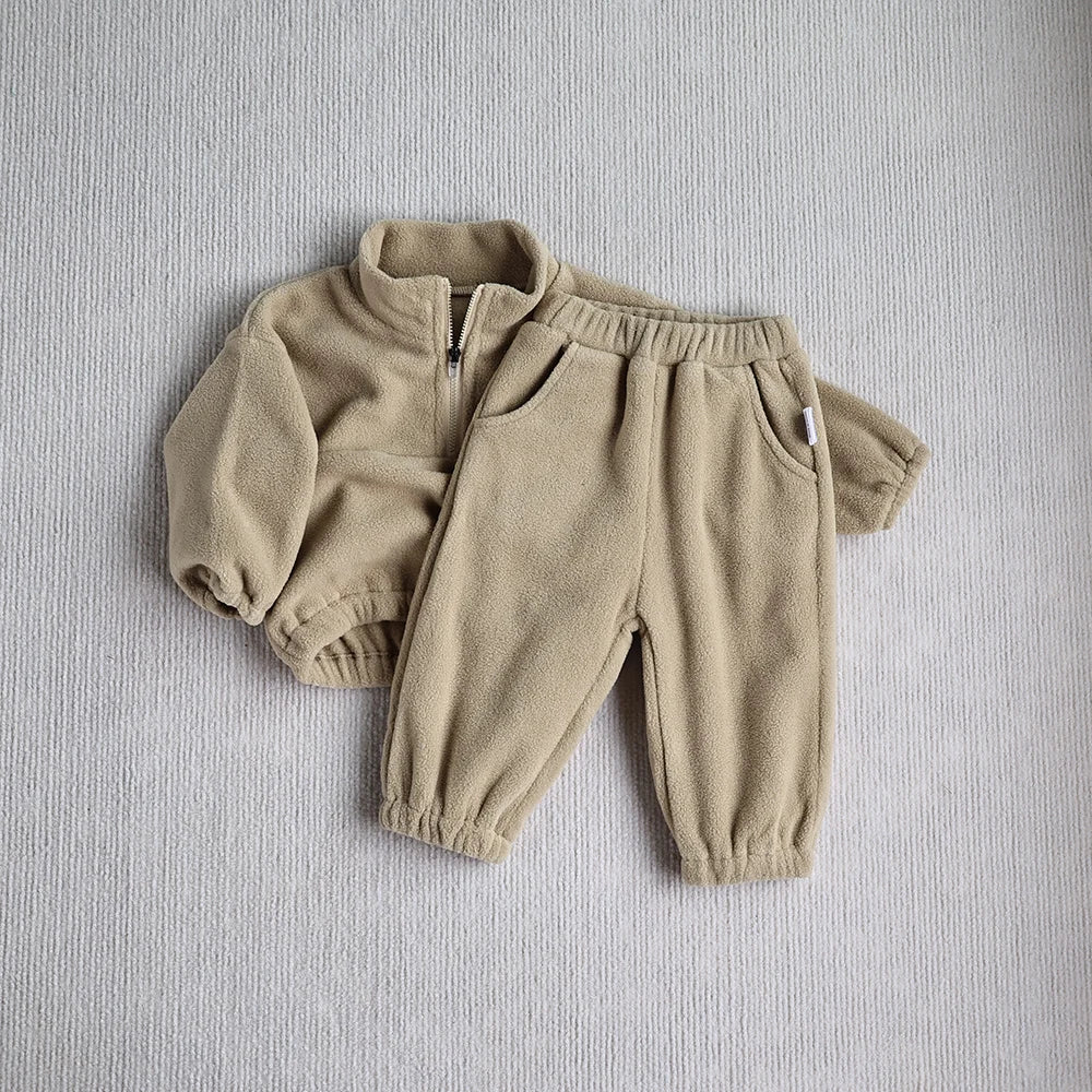 Soft Warm Fleece 2-Piece Set