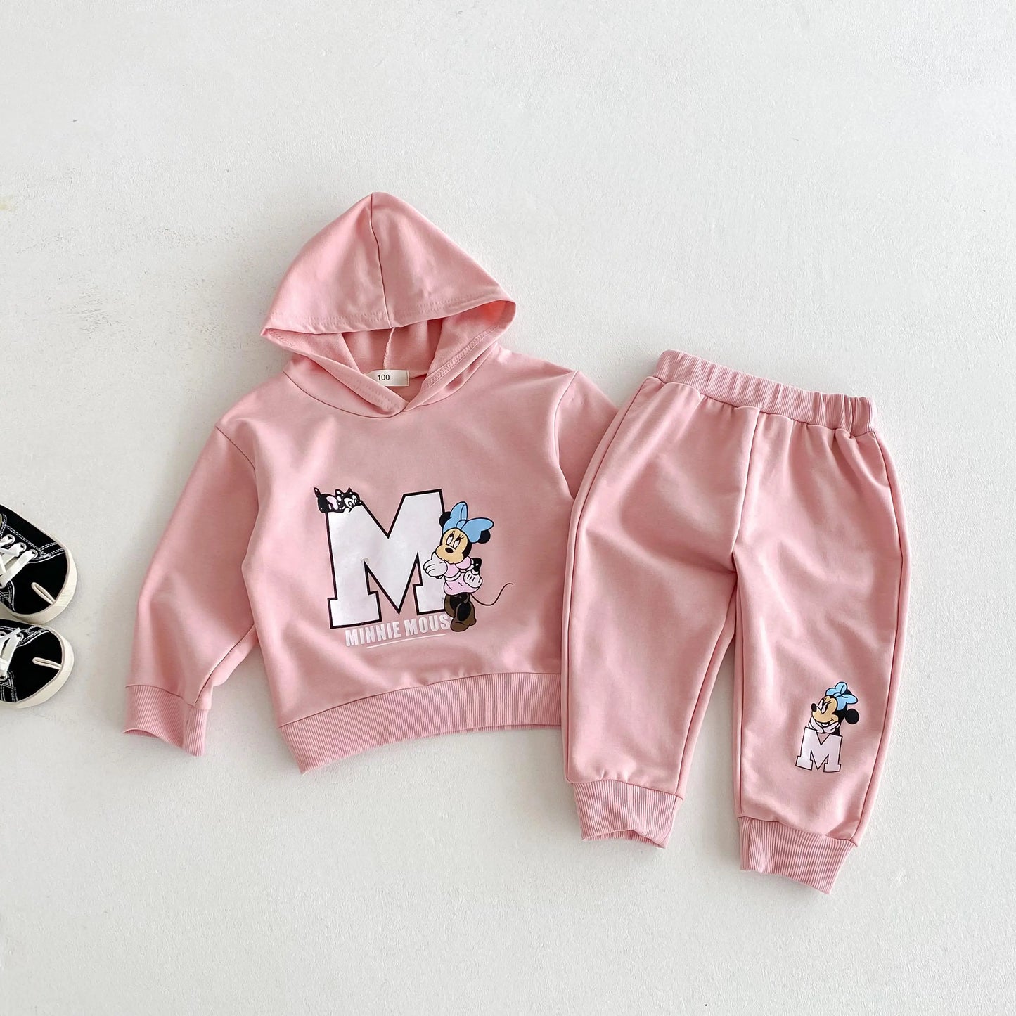Disney Sweatshirt & Pants Set - 100% Cotton