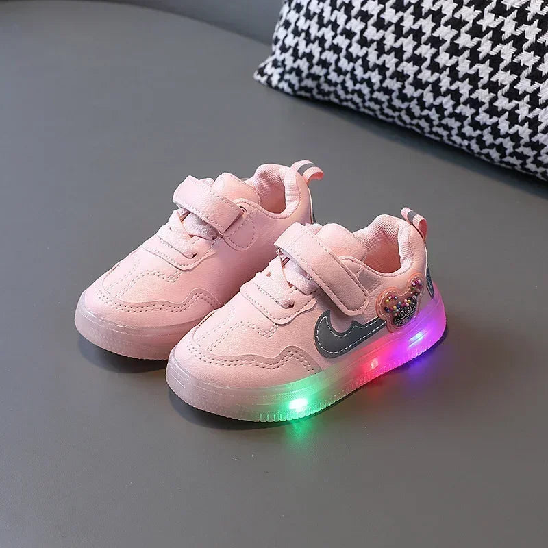 Premium Kids' Light-Up Sports Sneakers