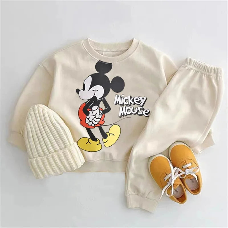 Disney Sweatshirt & Pants Set - 100% Cotton