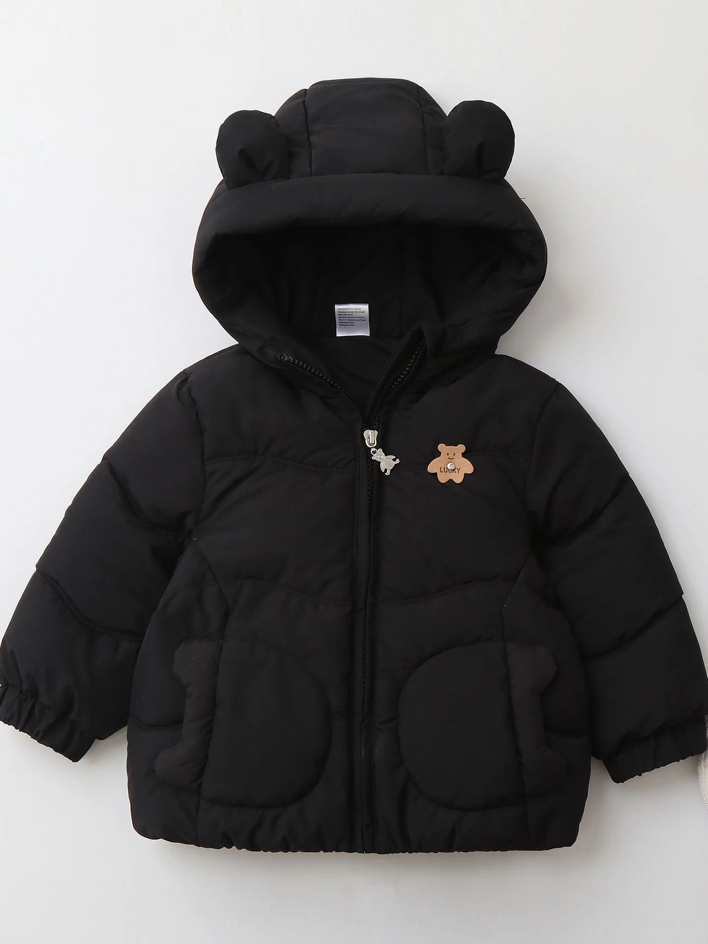 Parkas Thick Cotton Lining Hoodie Warm Jacket Windy Breaker