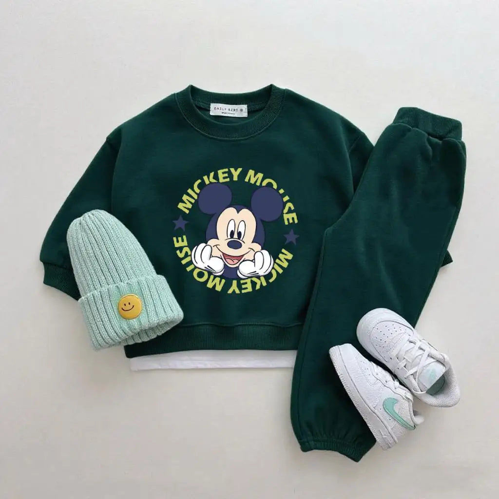 Disney Sweatshirt & Pants Set - 100% Cotton