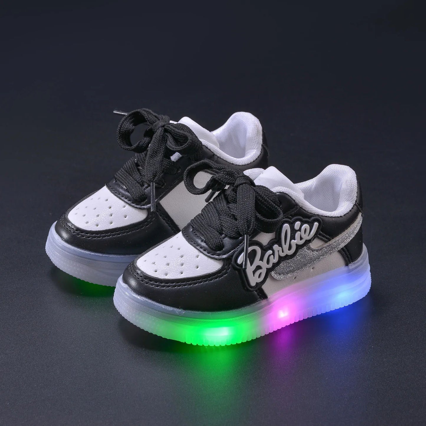 Light-Up LED Barbie Sneakers