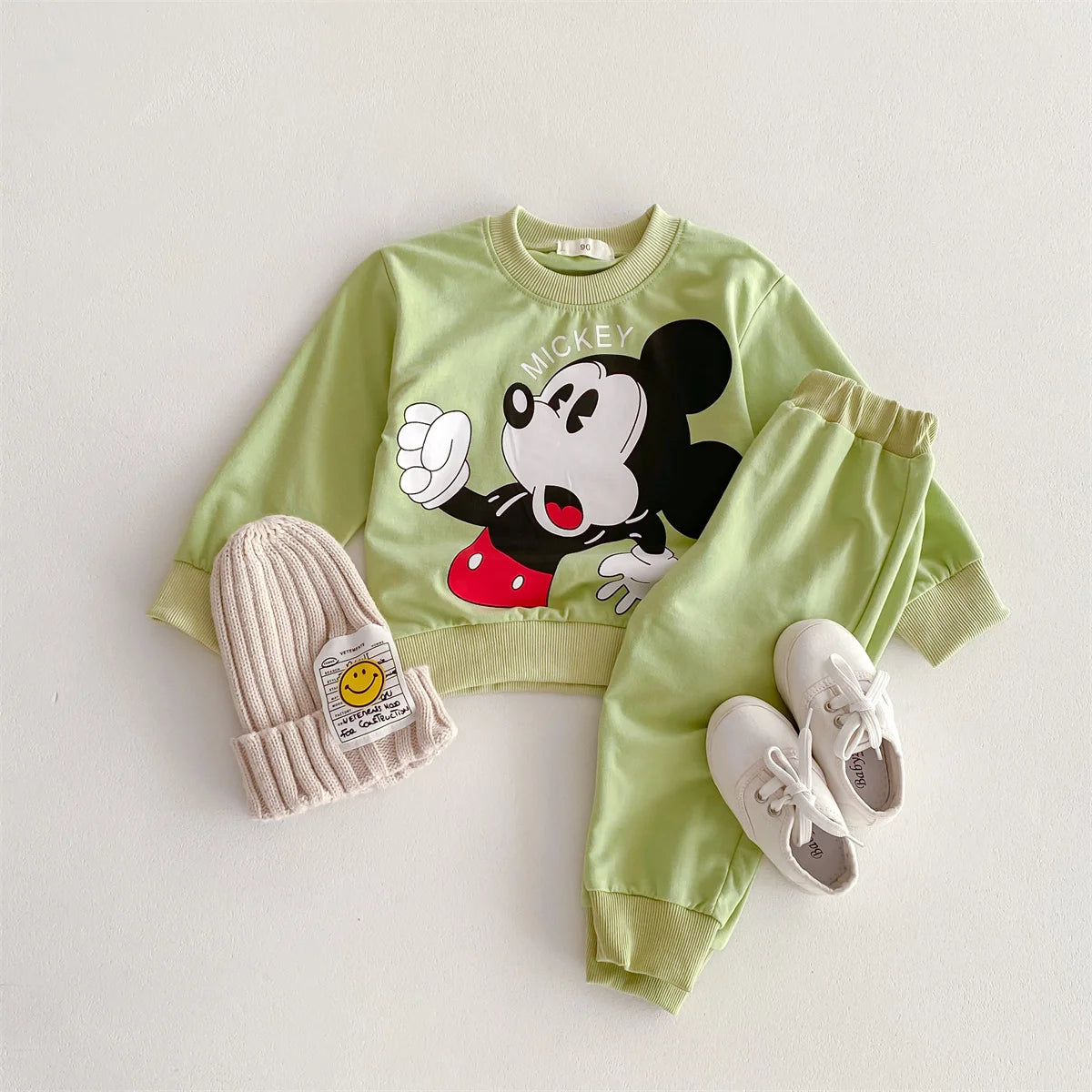 Disney Sweatshirt & Pants Set - 100% Cotton