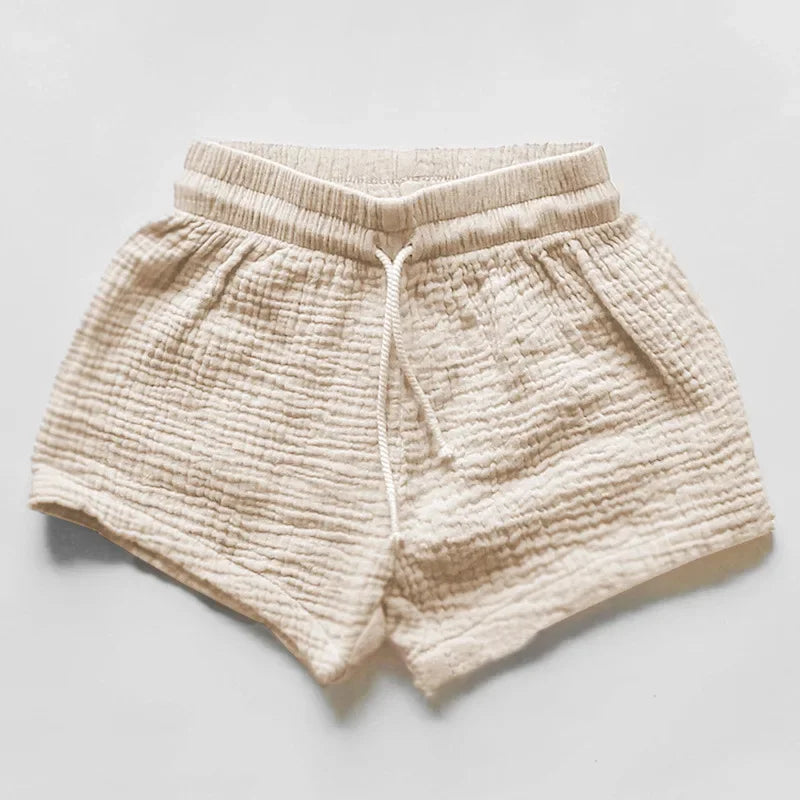 Summer 100% muslin cotton Shirt & Shorts Set – Light and Breezy!