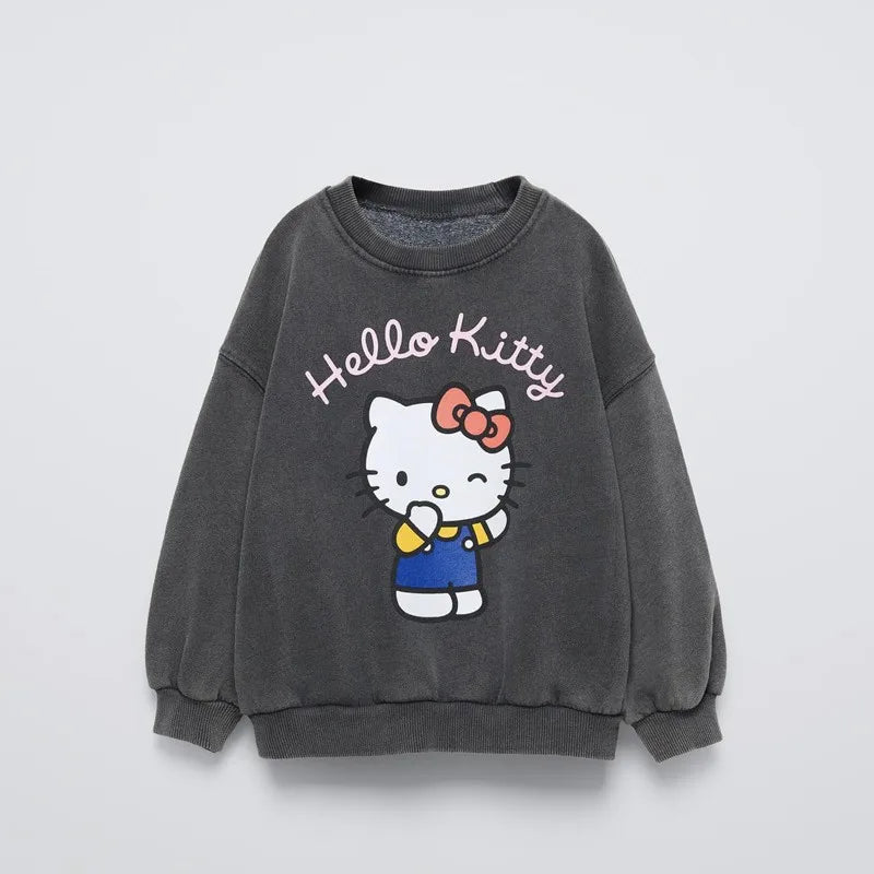 Hello Kitty Cotton Sweatshirts