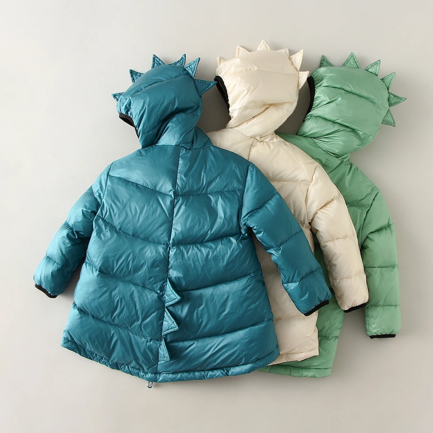 Dinosaur Cotton Windproof & Hooded Down Parka