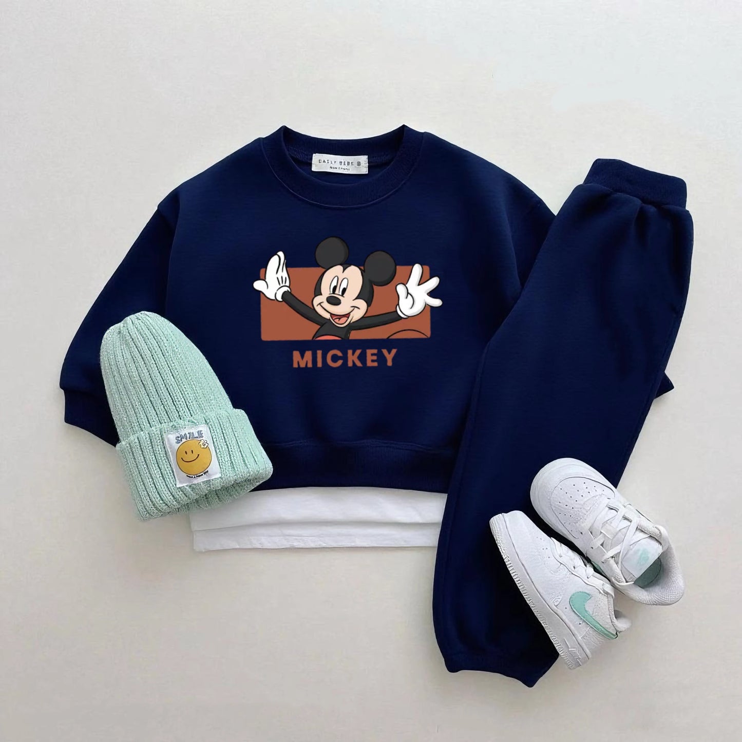 Disney Sweatshirt & Pants Set - 100% Cotton