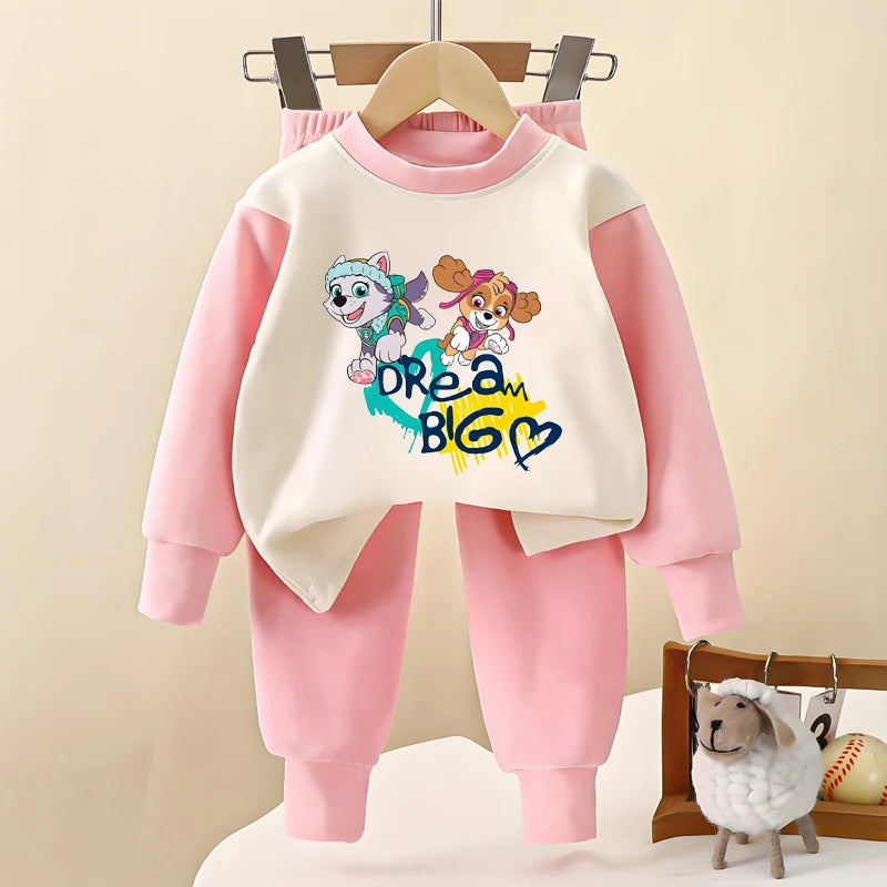 Sweatshirt & Pants Set - 100% Cotton