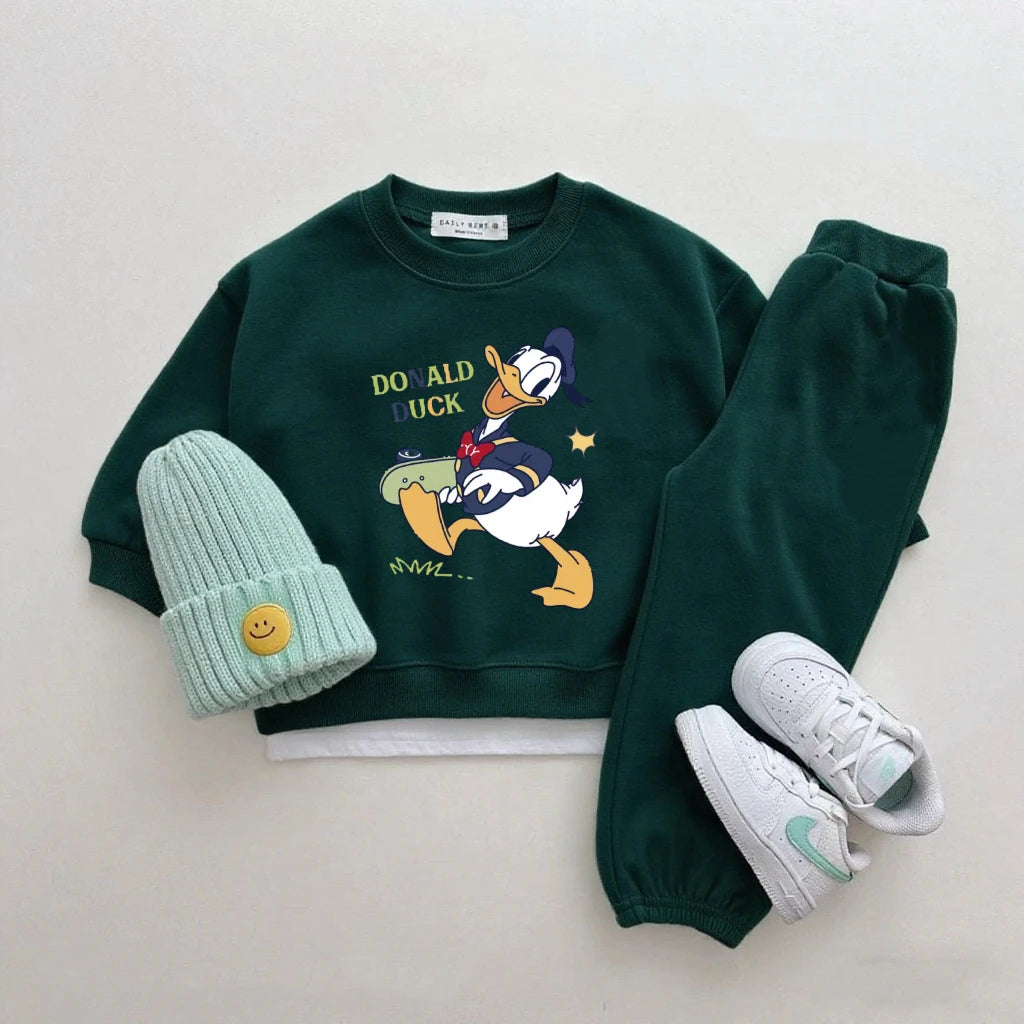 Disney Sweatshirt & Pants Set - 100% Cotton