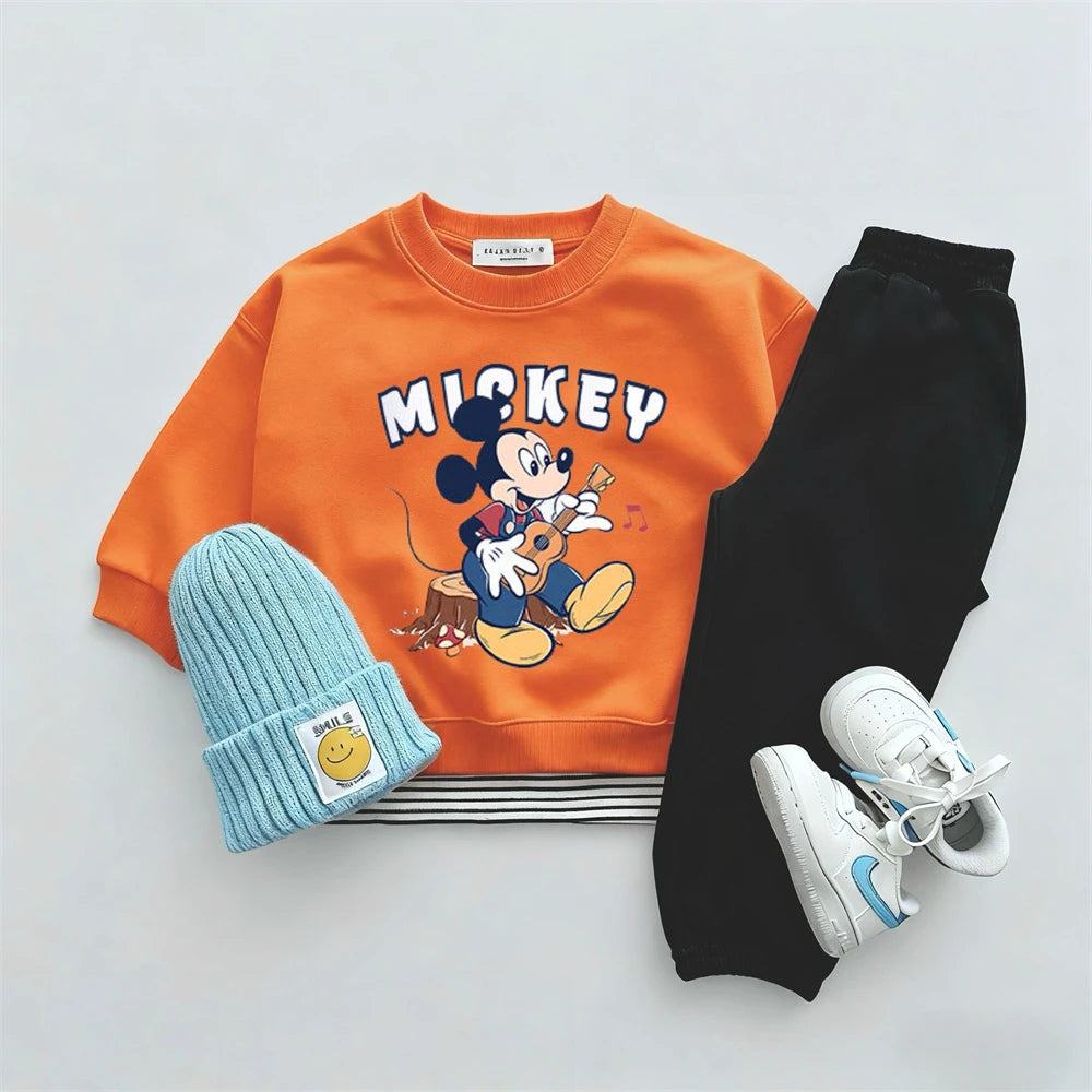 Sweatshirt & Pants Set - 100% Cotton