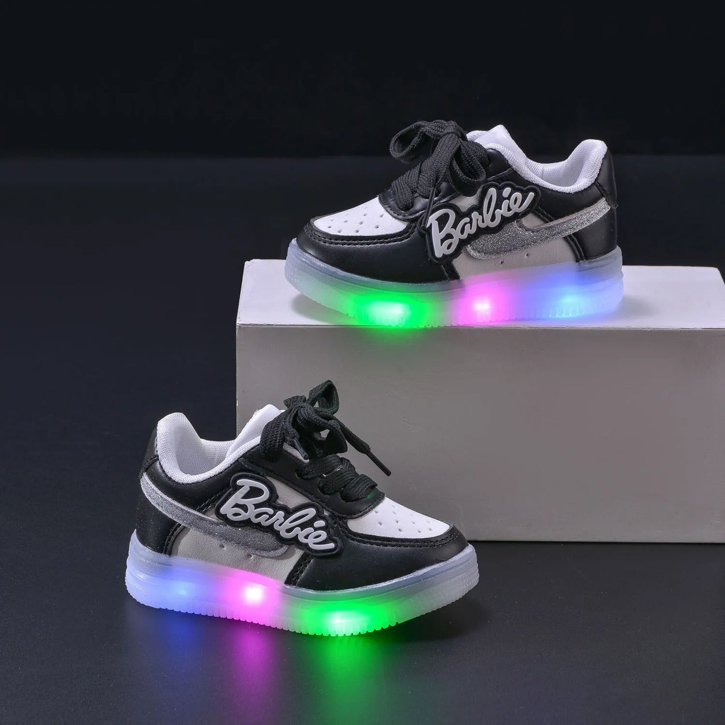 Light-Up LED Barbie Sneakers