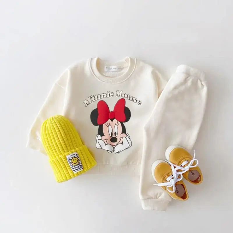 Disney Mickey & Minnie Sweatshirt & Sweatpants 2pc/set