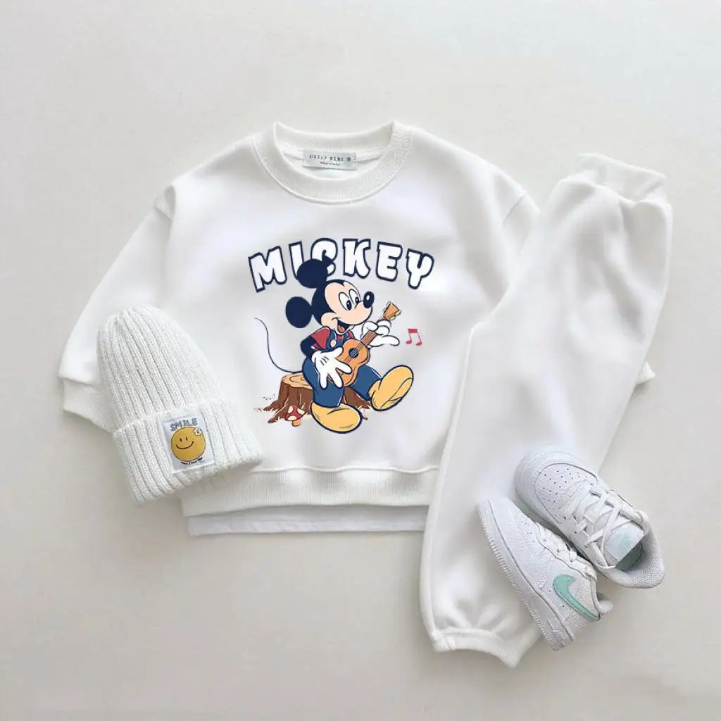 Disney Sweatshirt & Pants Set - 100% Cotton