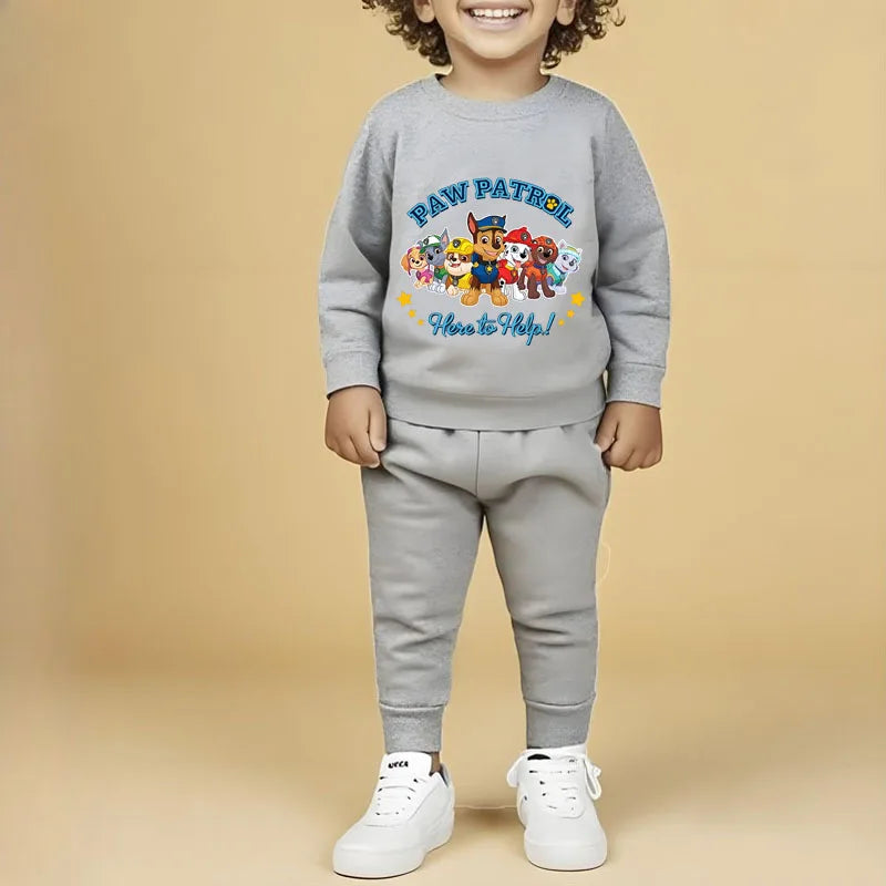 Sweatshirt & Pants Set - 100% Cotton