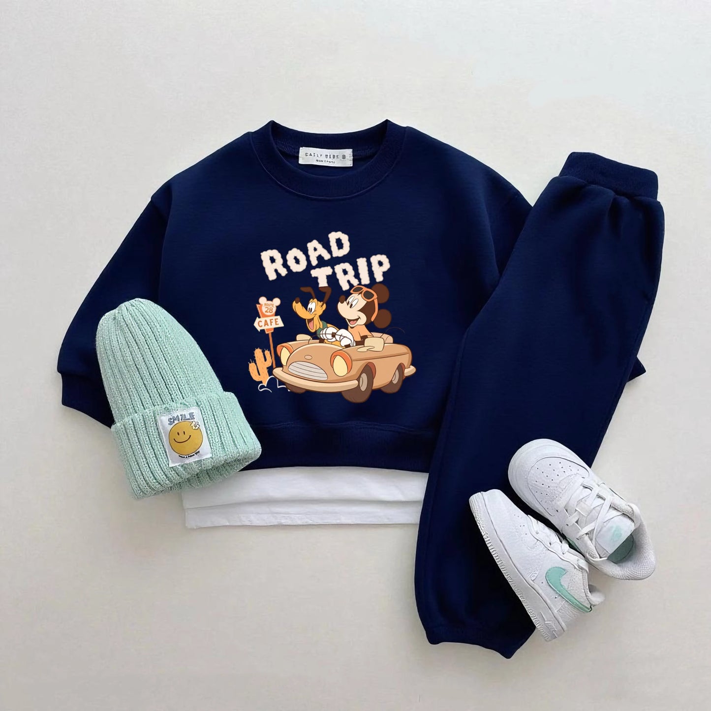 Disney Sweatshirt & Pants Set - 100% Cotton