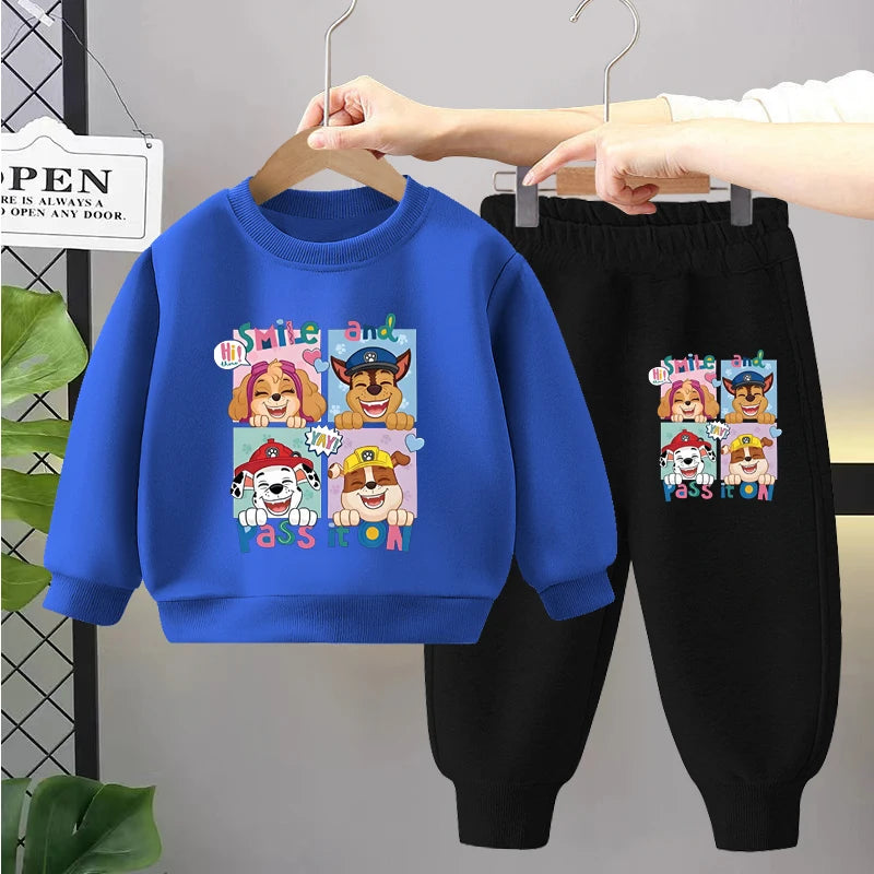 Sweatshirt & Pants Set - 100% Cotton