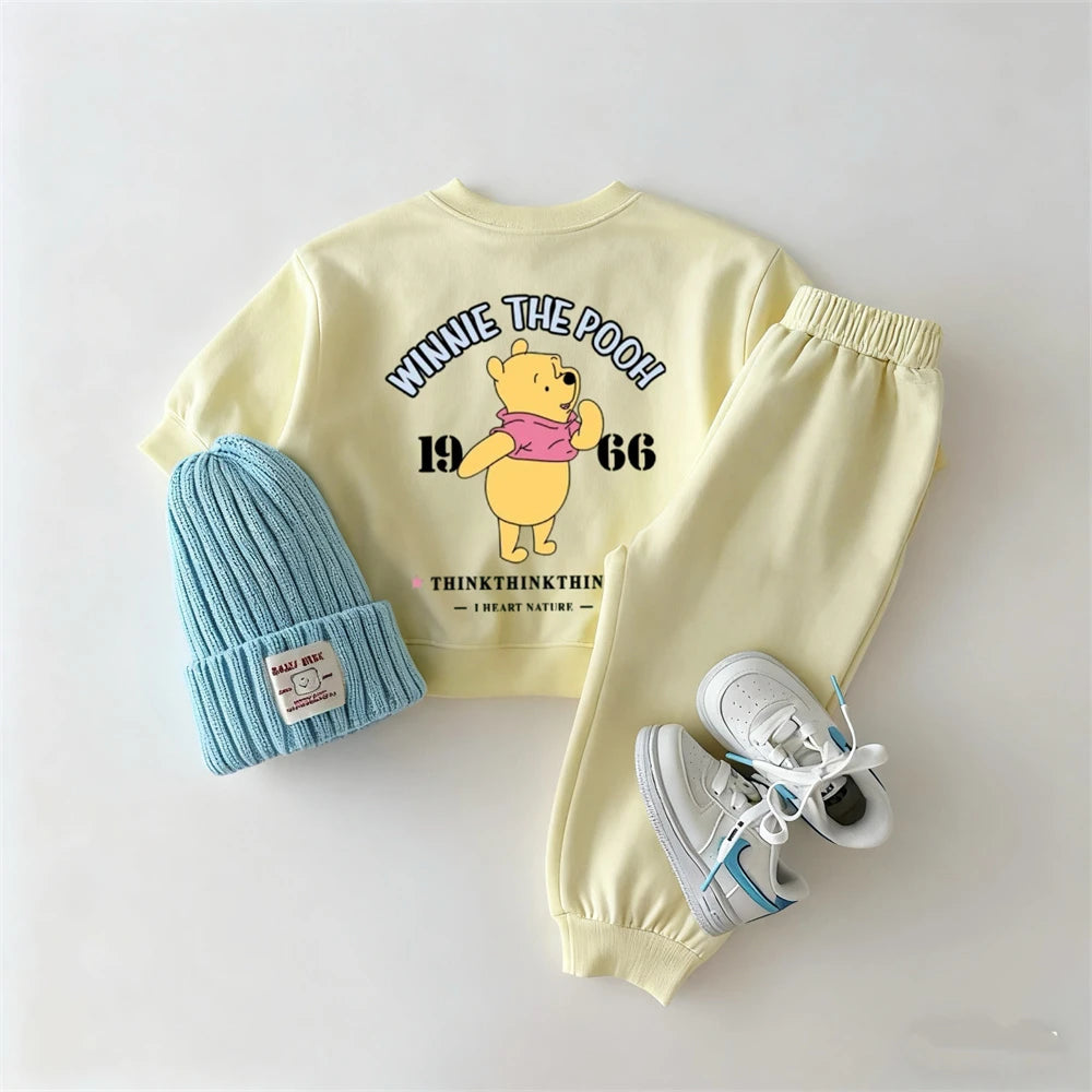 Disney Sweatshirt & Pants Set - 100% Cotton