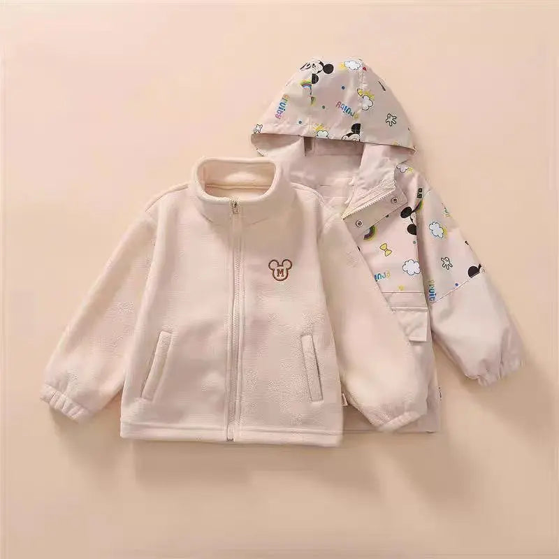 Disney Mickey & Minnie Hooded Coat