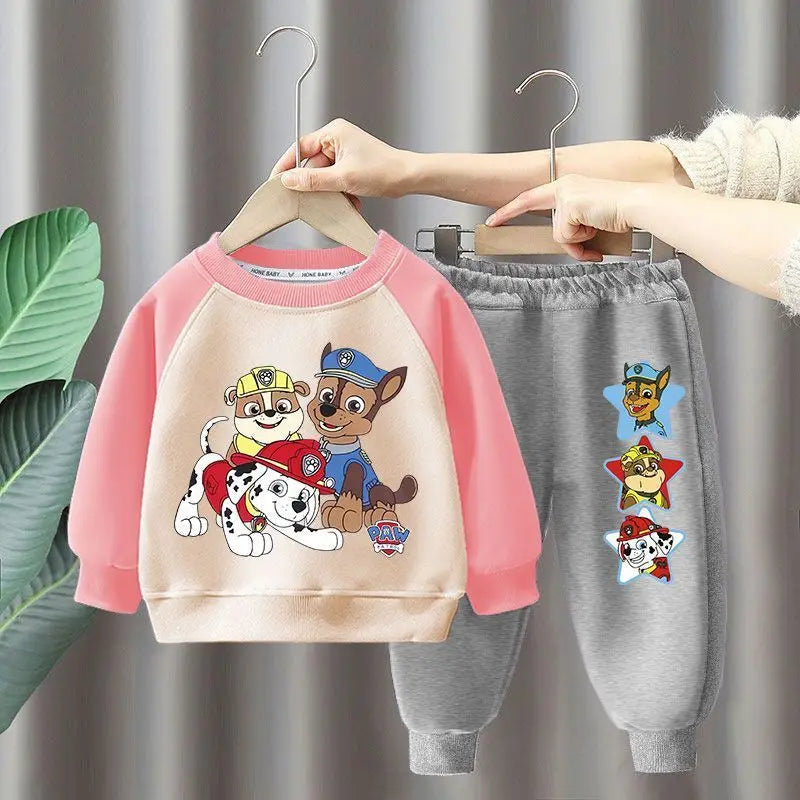 Sweatshirt & Pants Set - 100% Cotton