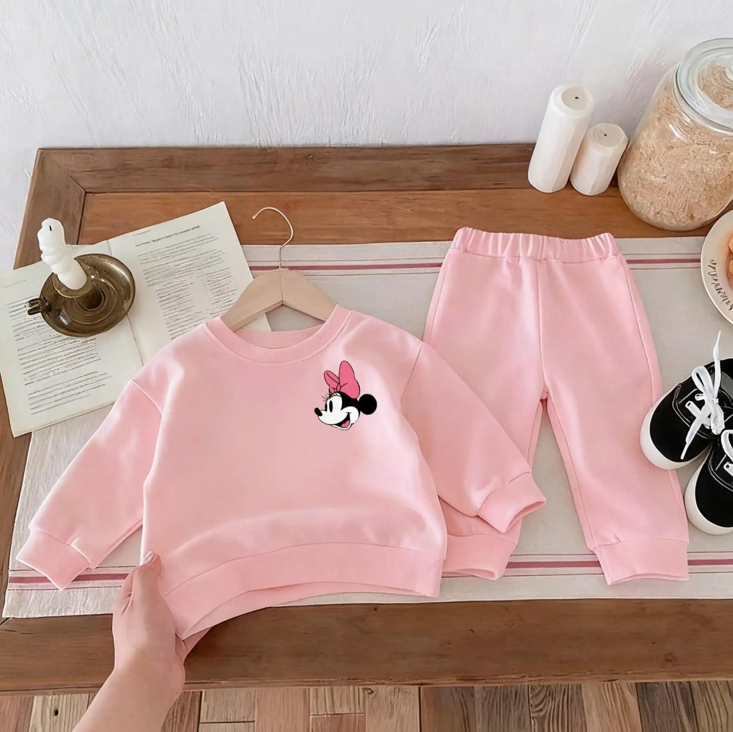 Sweatshirt & Pants Set - 100% Cotton