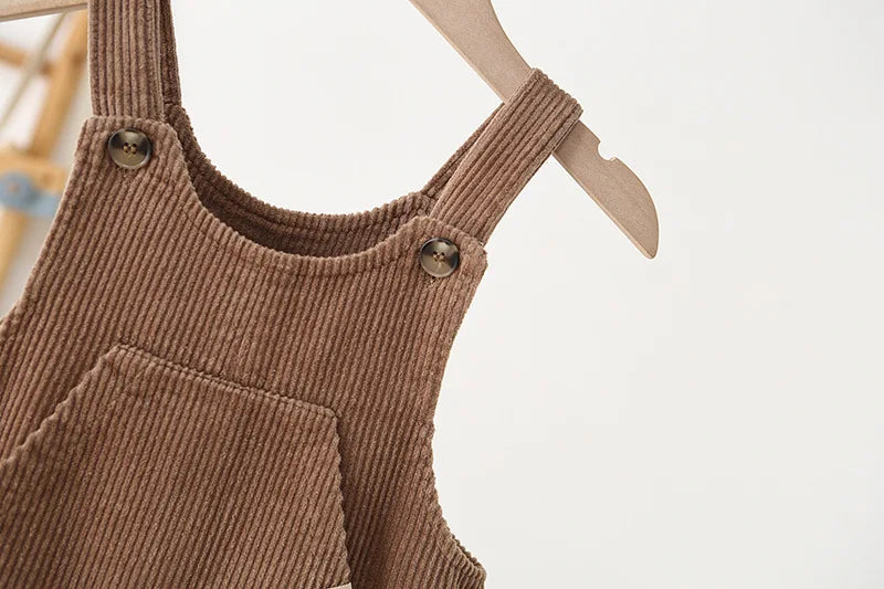 Comfortable Cotton Corduroy Overall
