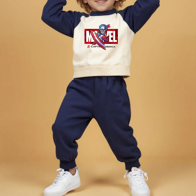 Captain America Sweatshirt & Pants Set