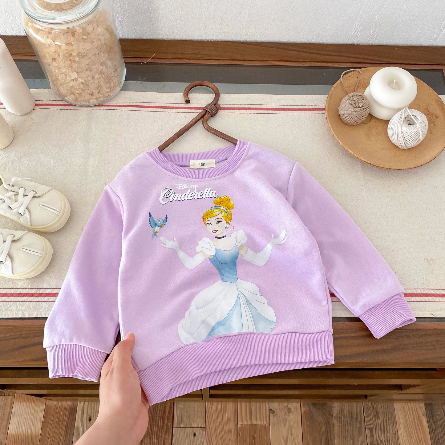 Disney Cotton Sweatshirt Hoodie