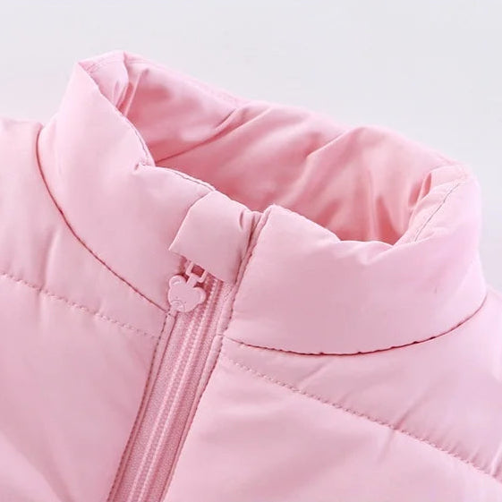 Thicken Lining Waistcoat Warm Vest Sleeveless Fleece Padded Jacket