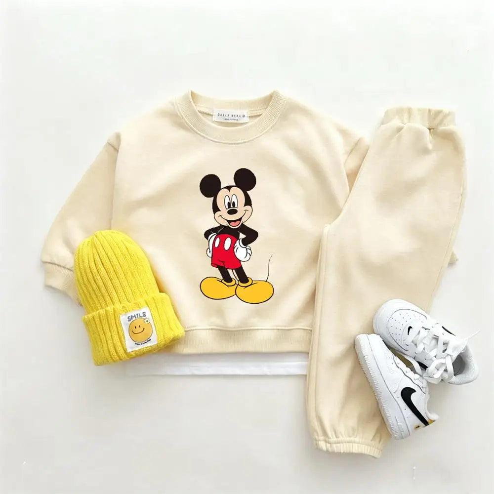 Sweatshirt & Pants Set - 100% Cotton